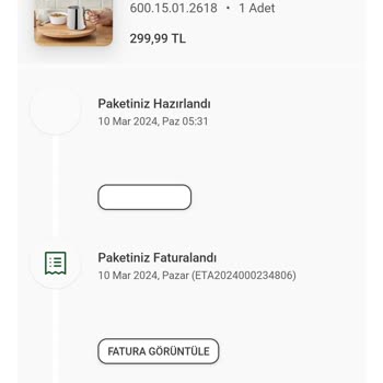 Karaca Züccaciye Karaca Siparişim Nerede