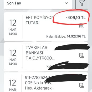 Ziraat Bankası Ziraat Fahiş EFT Ücreti Alıyor Ve Olmayan Kampanyayı Var Bildiriyor!