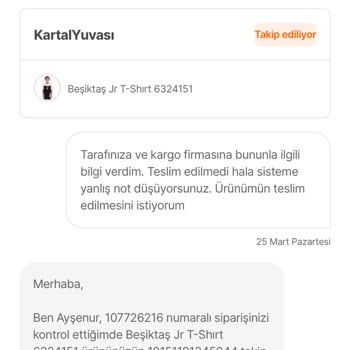 Hepsiburada Ürünü Göndermedi Dönüş Yapmıyor