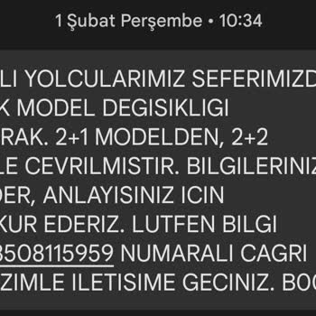 Kale Seyahat Her Seferde Yapılan Koltuk Modeli Değişikliği Sorunu