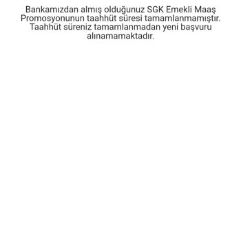 VakıfBank Mobil Ve ATM'de Emekli Promosyon Güncellemesi Yapmıyor.