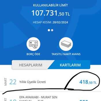 Denizbank Yıllık Üyelik Ücreti İade Talebi