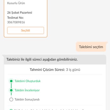 Trendyol Garanti Kapsamında Ürün Mağduriyeti