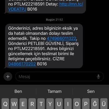 Cizre MNG Kargo Gönderileri Teslim Etmiyor!