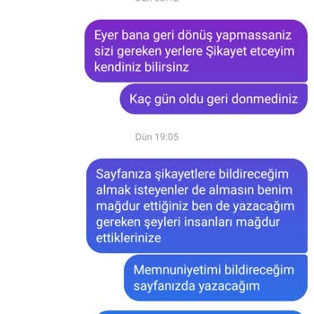 Melodi.kidss (Instagram) Bebek Ürünleri Satış Sayfasıyla İlgili Müşteri Memnuniyetsizliği