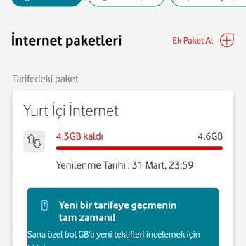 Vodafone Tarife Değişikliği Aldatmaca Yapıyor.