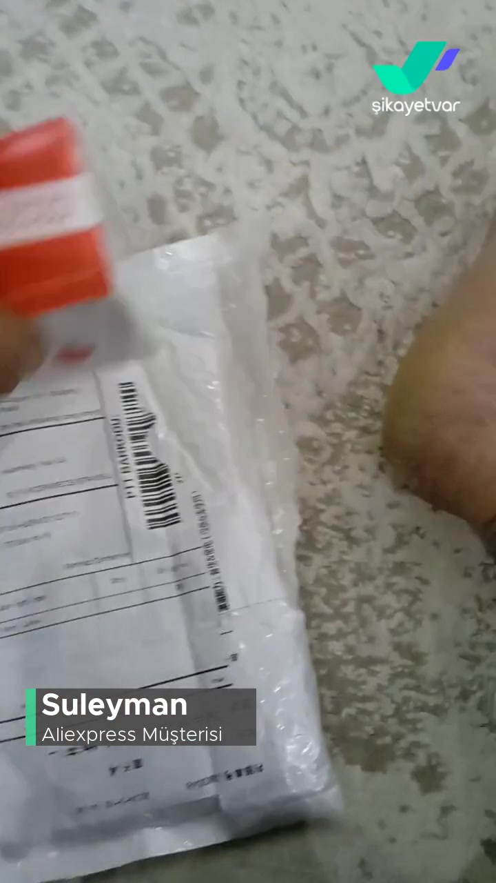 Aliexpress Eksik Ürün Gönderdi videonun kapak resmi
