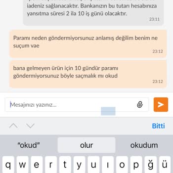 Trendyol Alışverişinde Yaşanan İade Süreci Sıkıntısı