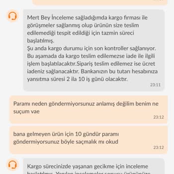 Trendyol Alışverişinde Yaşanan İade Süreci Sıkıntısı