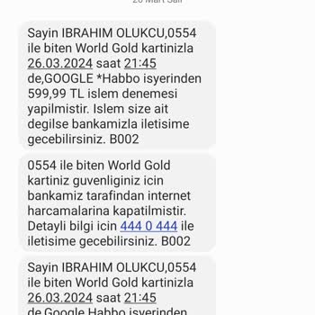 Lidio Ödeme Hizmetleri Kredi Kartından İzinsiz Para Çekimi
