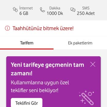 Vodafone Yanlış Beyan Ve Şaşırtma İle Tarife Değişikliği
