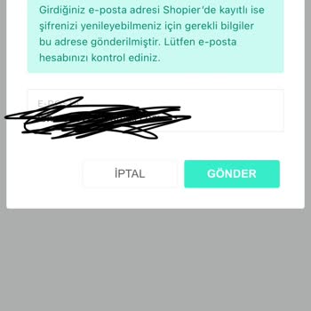 Giriş Sorunu Ve Sipariş Takibi - Shopier Cancustom