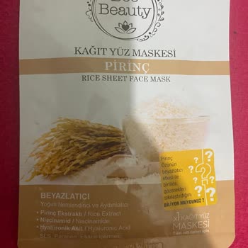 Bee Beauty Maskesinden Alerji Oldum