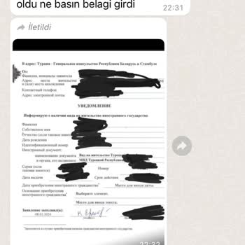 Rusya Konsolosluğu Eşimin Resmini Photoshop İle İzinsiz Kullanılmıştır