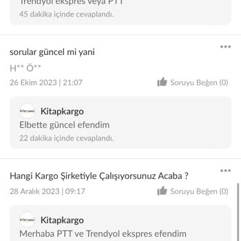 Trendyol Kitapkargo Satıcısı Hatalı Ürünü İade Kabul Etmiyor