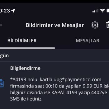 Paymentico.com Kredi Kartımdan Para Çekti