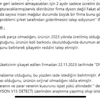 Migros Dyson V15 Detect Absolute Ürünü Hakkında