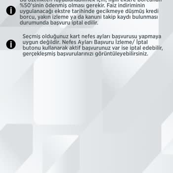 Ziraat Bankası Nefes Ayları Şikayeti