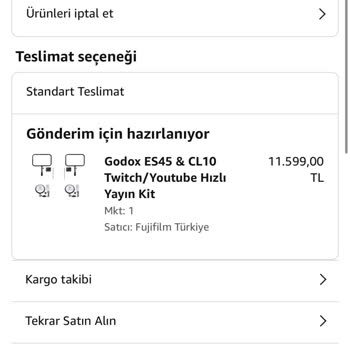 Fujifilm Türkiye'den Ürün Alamamak