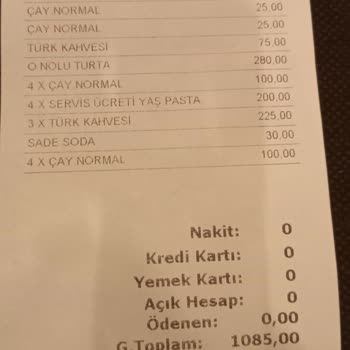 Lokma Cafe Kendi Pastasının Servisinden Ücret Alınması