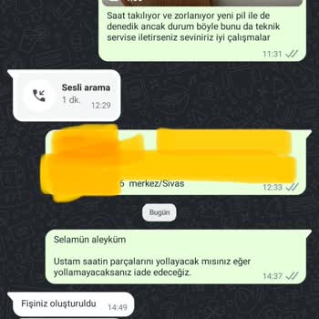 Metaquartz Aksesuar Defolu Ürününün Arkasında Durmuyor