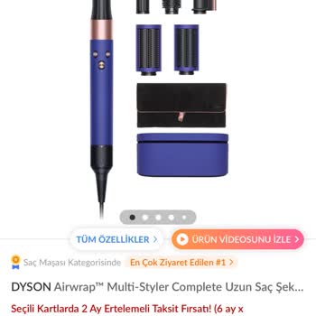 Dyson Stok Saç Şekillendirici