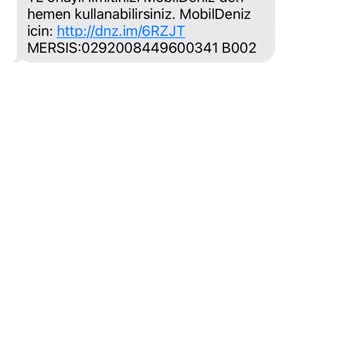 Denizbank Süper Limit Kullandırmıyor