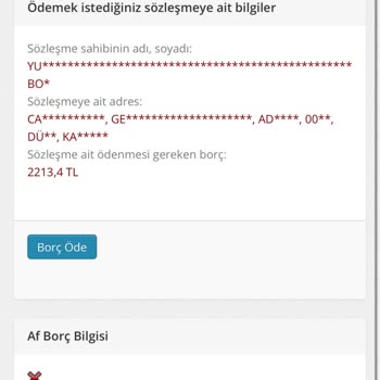 Fatura Ödemelisin Sorunu