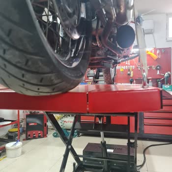 Nitromac Motosiklet Lift Tamir Servis