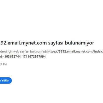 Satın Almama Rağmen Açılmayan Mynet Mail Adresi