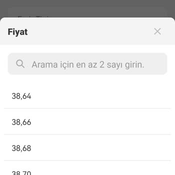 VakıfBank Borsa Uygulamasının Yanlış Fiyat Göstermesi