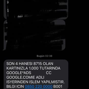 Google Ads İzinsiz Para Çekti
