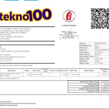 Xiaomi Trendyol'dan Alınan Telefonun IMEI Numarasının Klonlanması Sorunu