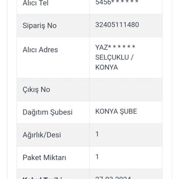 Kargoist Sorunlu Şube Sorunu