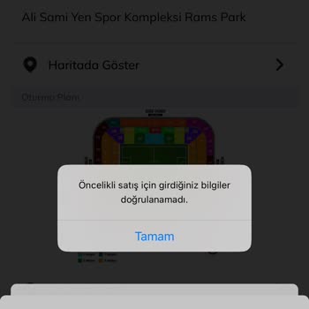 VakıfBank GS Bonus Ve Passolig Öncelik Bilet Alma Hatası
