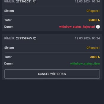 Vaycasino Kazanılan Parayı Vermiyor Siliyorlar