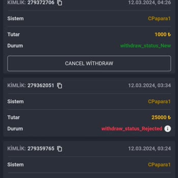 Vaycasino Kazanılan Parayı Vermiyor Siliyorlar