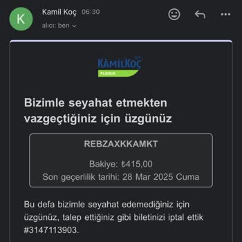 Kamil Koç Keyfine Göre Bilet Zamlandı Diye Son Dakika Bilet İptal Etti