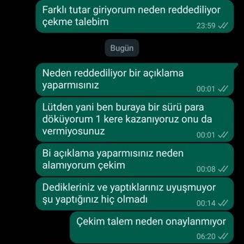 Fenomenbet Pişmanlıktır Ödeme Yapılmıyor Kimse Üye Olmasın.