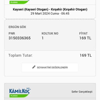 Kamil Koç Sefer Gelmedi Bekle Ayıptır Ya