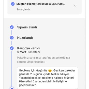 Shipsland Lojistik Ürünüm Tarafıma Ulaşmadı