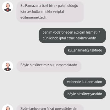 Vodafone TR Türkiye Cumhuriyeti Yasalarını Yok Sayıyor