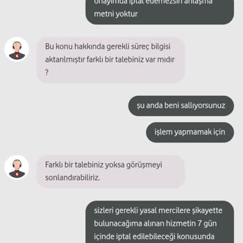 Vodafone TR Türkiye Cumhuriyeti Yasalarını Yok Sayıyor