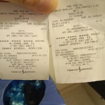 Afyon Parkhayat Ayrıntılı Fatura Vermiyor Ücret İadesi Yapmıyor