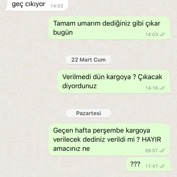 Kremlin Eyes Siparişi Kargoya Vermiyorlar