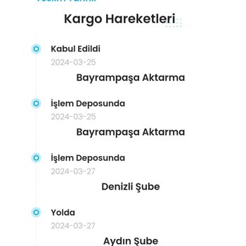 Kargoist Mağduruyum Memnun Değilim