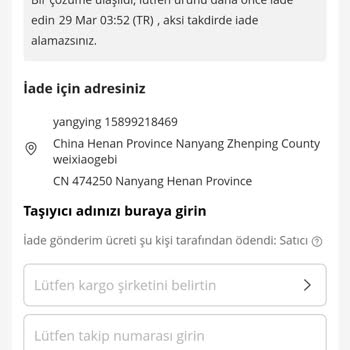 PTT Kargo PTT Beni Mağdur Etti