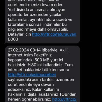 Vodafone Red'de Beklenmedik Fatura Şoku