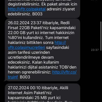 Vodafone Red'de Beklenmedik Fatura Şoku