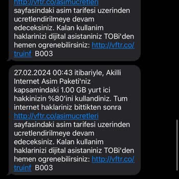 Vodafone Red'de Beklenmedik Fatura Şoku